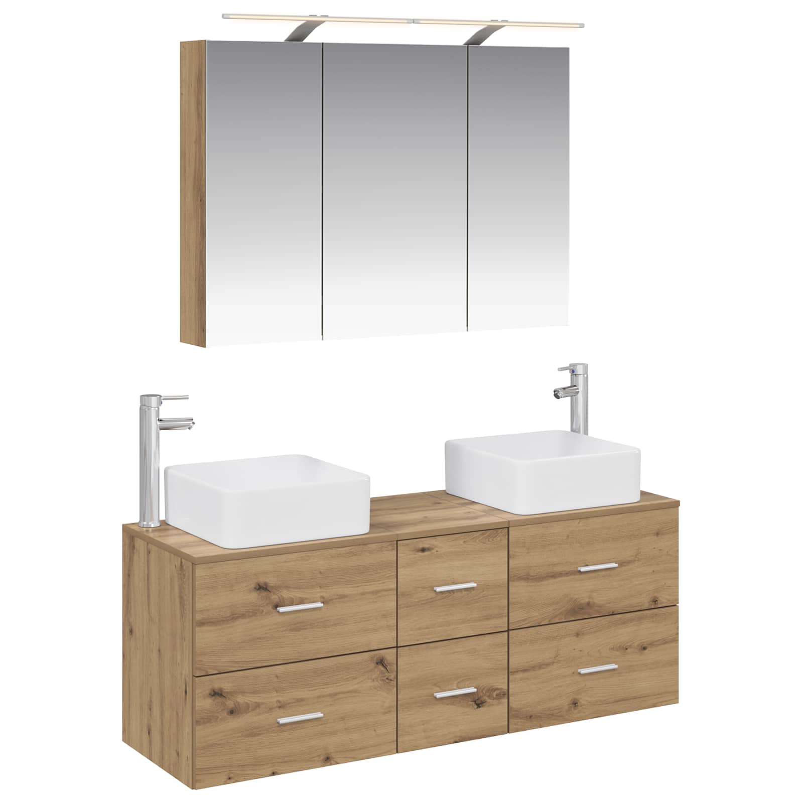 Bathroom Furniture Set 4 Pcs