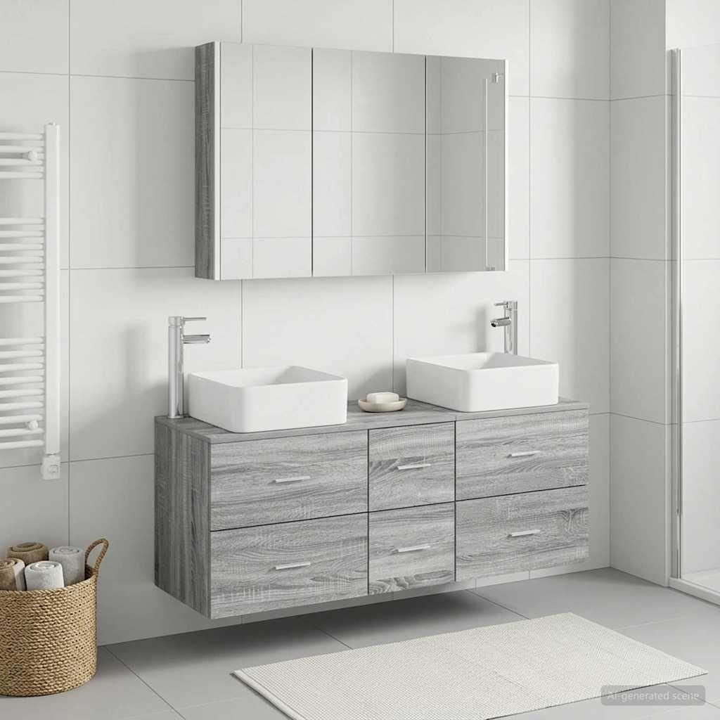 Bathroom Furniture Set 4 Pcs