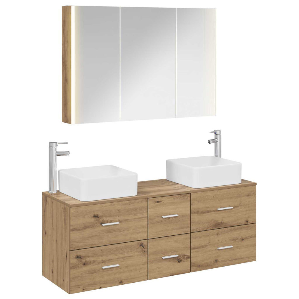 Bathroom Furniture Set 4 Pcs
