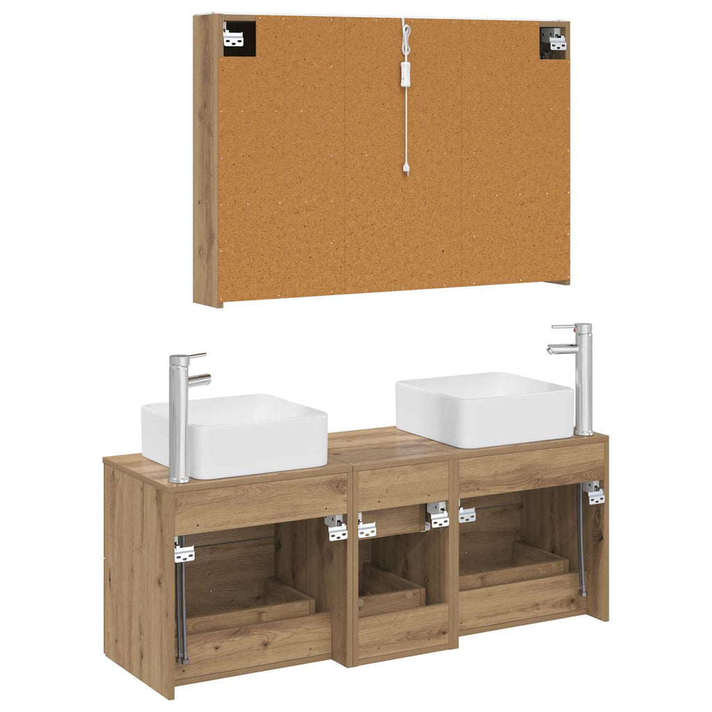Bathroom Furniture Set 4 Pcs