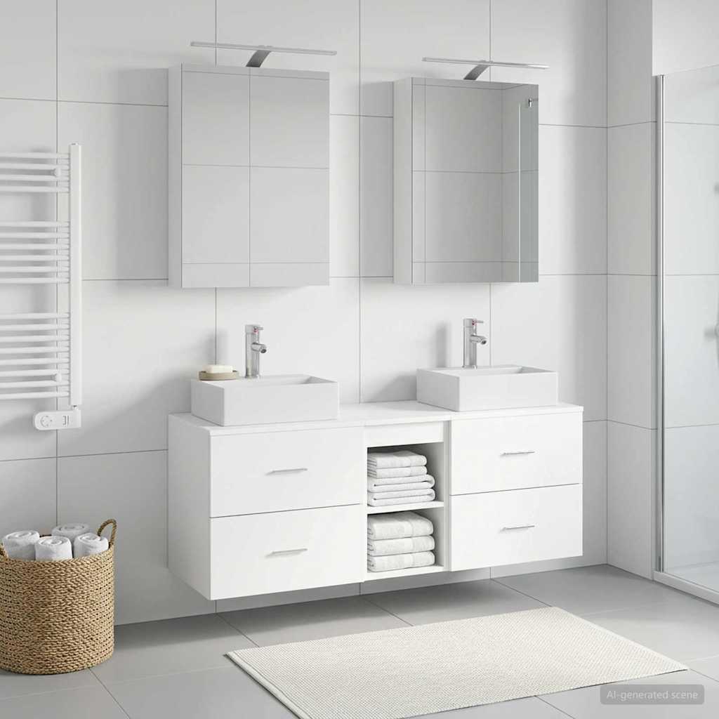 Bathroom Furniture Set 5 Pcs