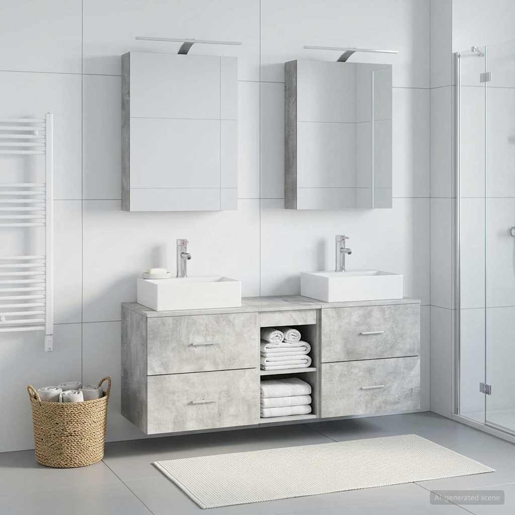 Bathroom Furniture Set 5 Pcs