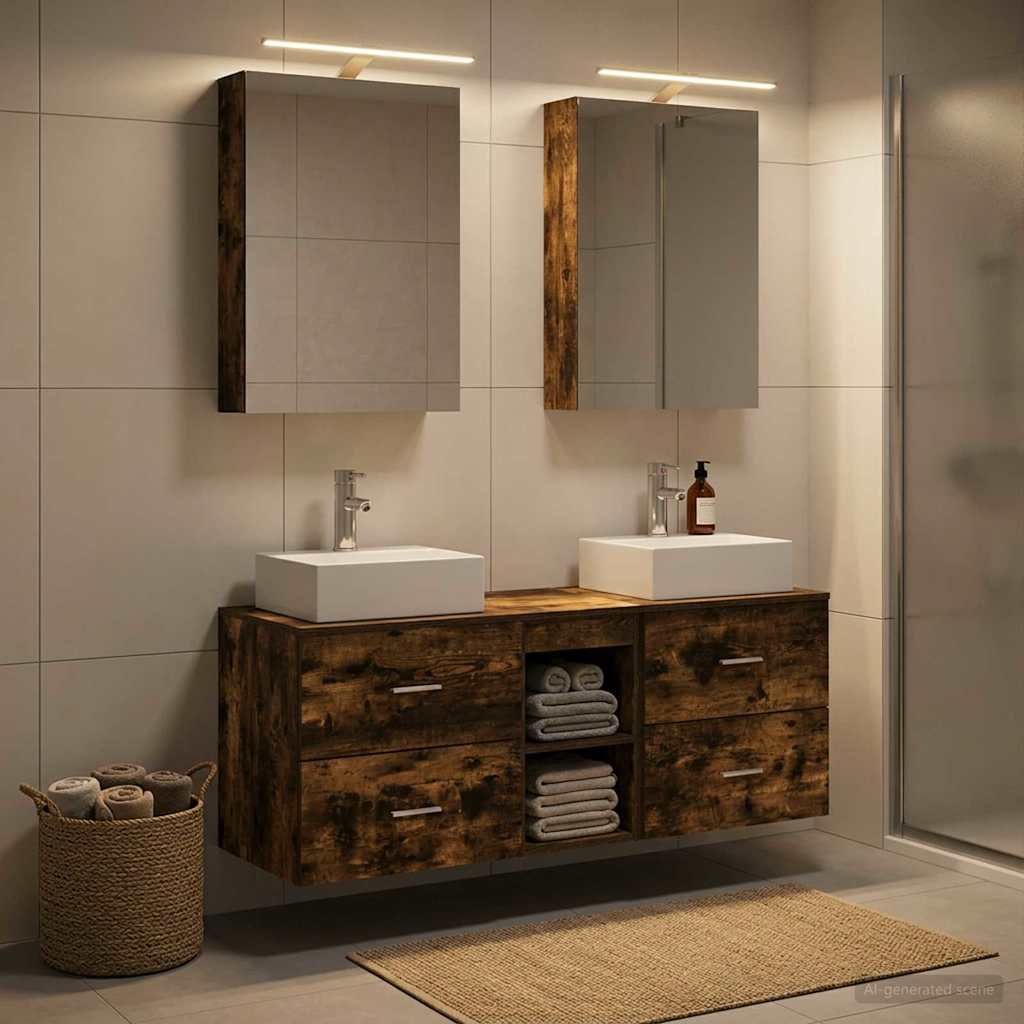 Bathroom Furniture Set 5 Pcs