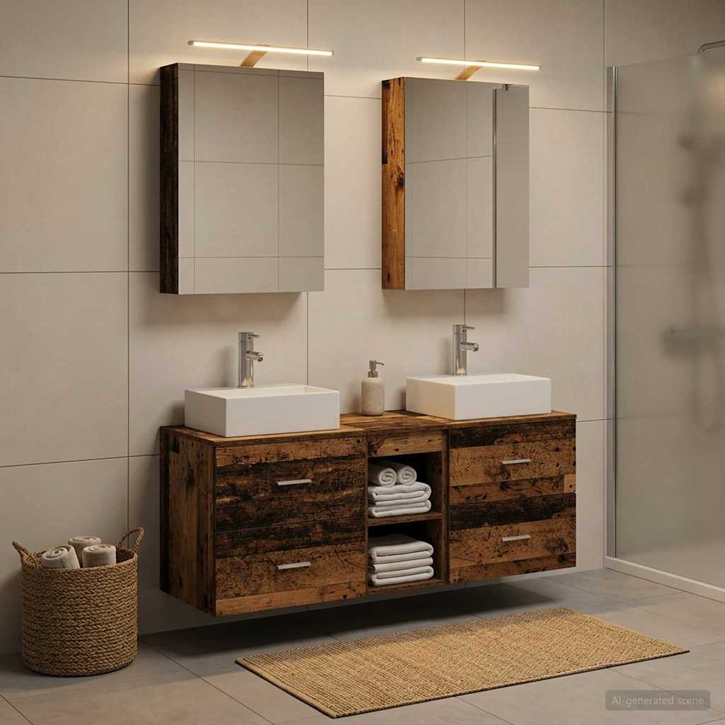 Bathroom Furniture Set 5 Pcs