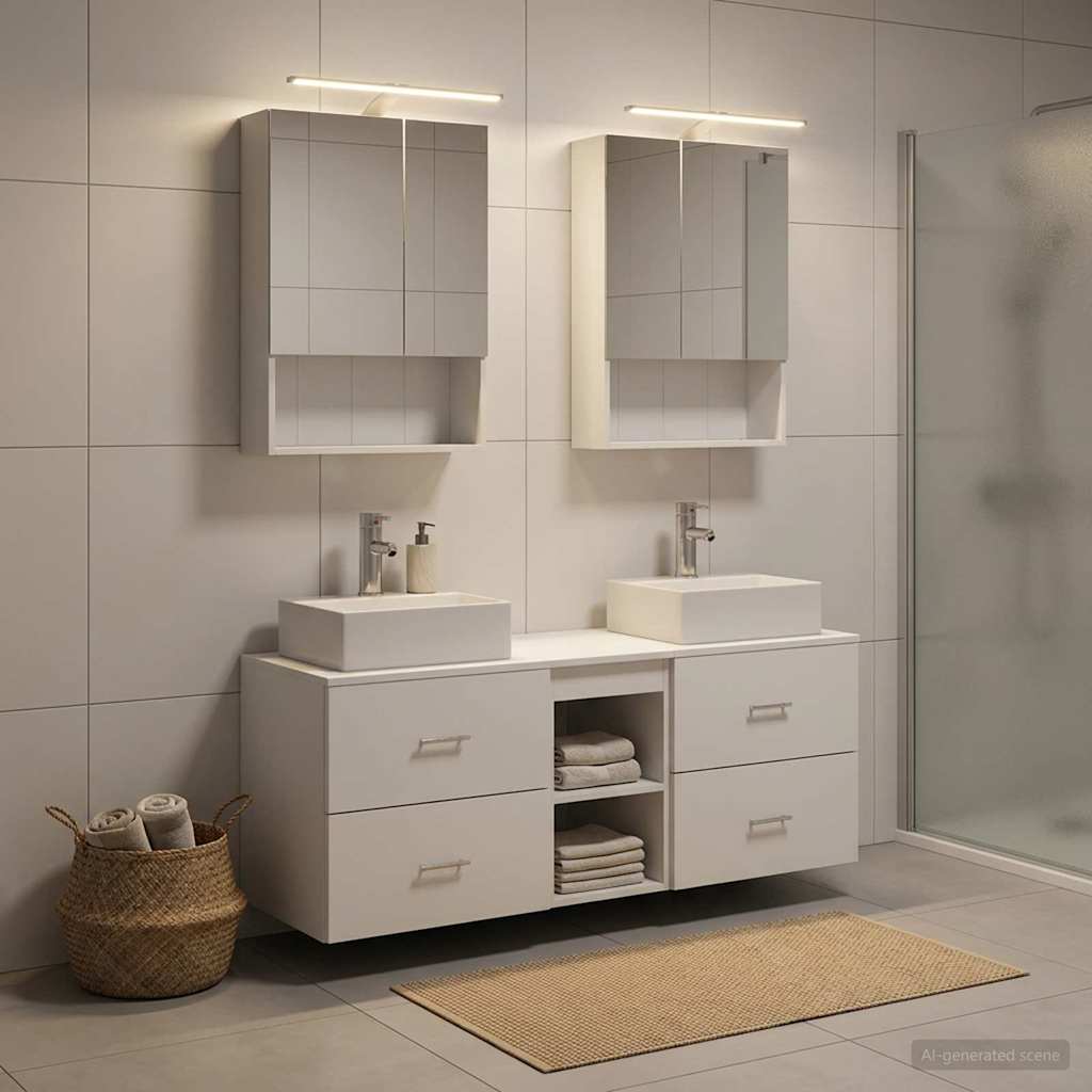 Bathroom Furniture Set 5 Pcs