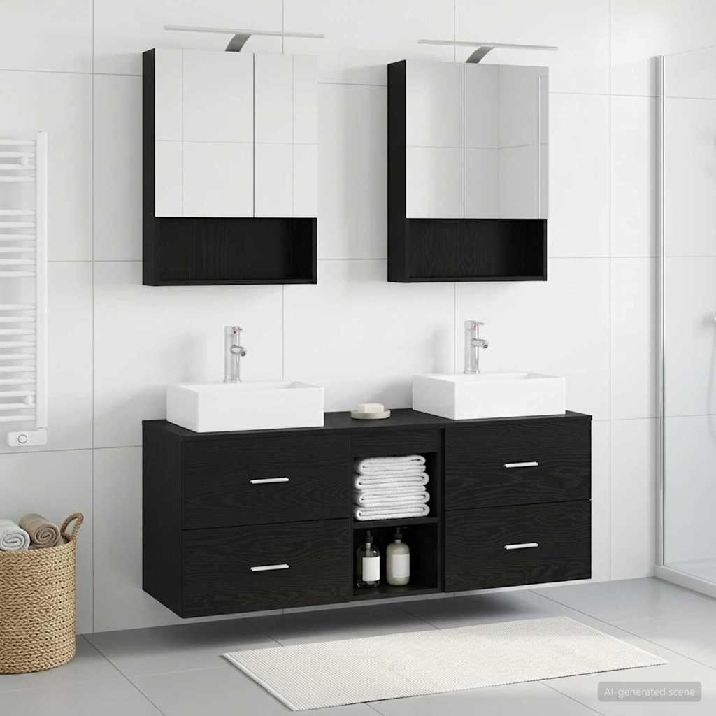 Bathroom Furniture Set 5 Pcs