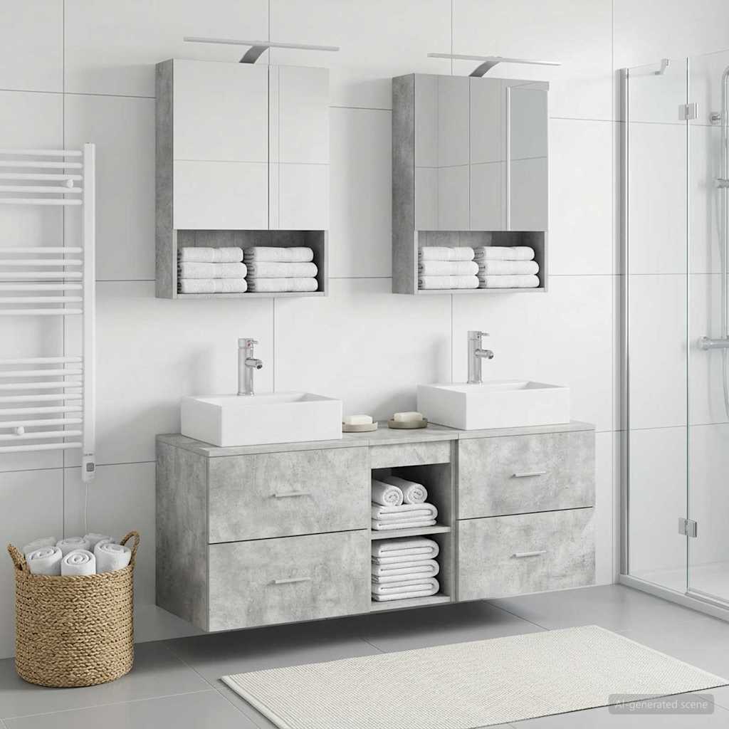 Bathroom Furniture Set 5 Pcs
