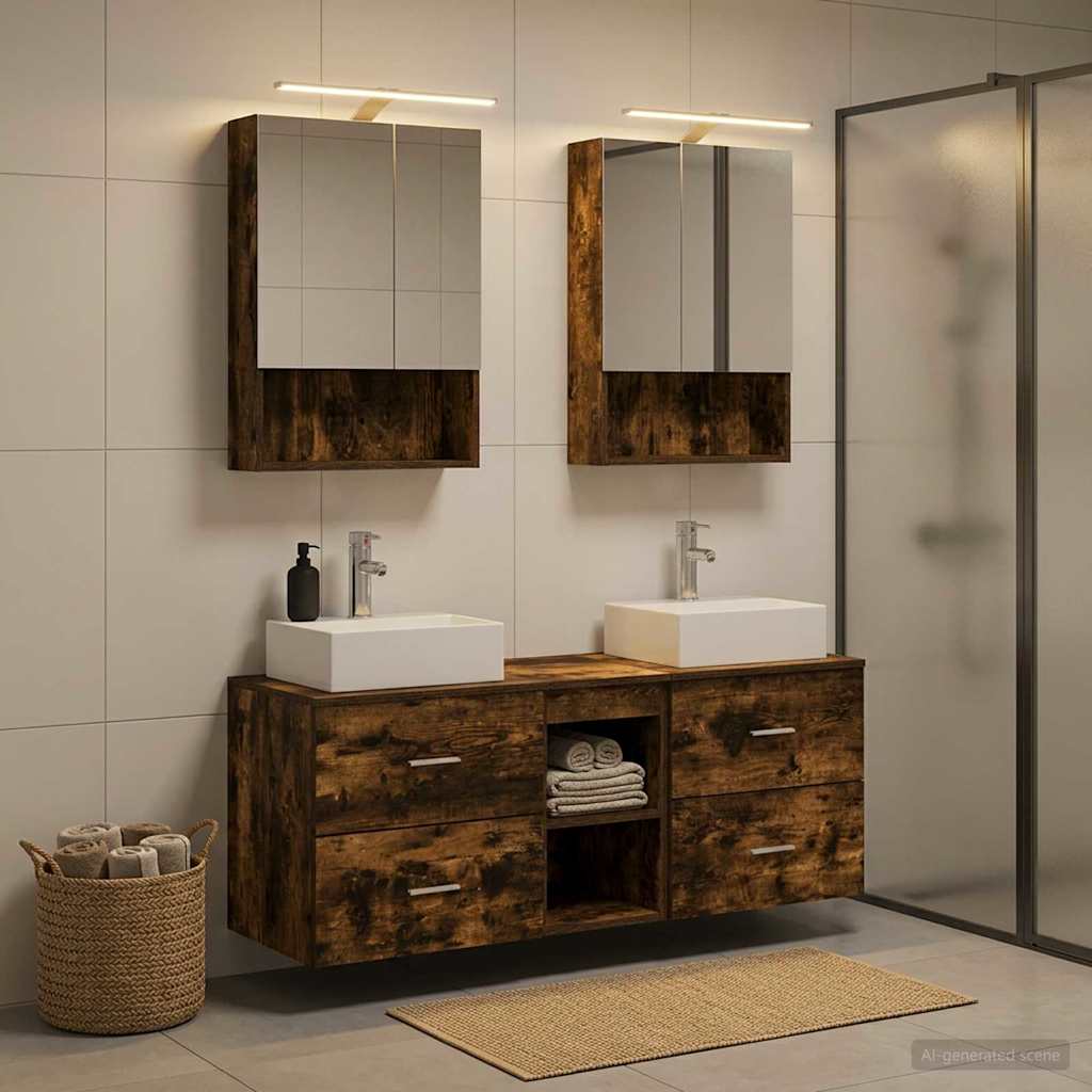 Bathroom Furniture Set 5 Pcs