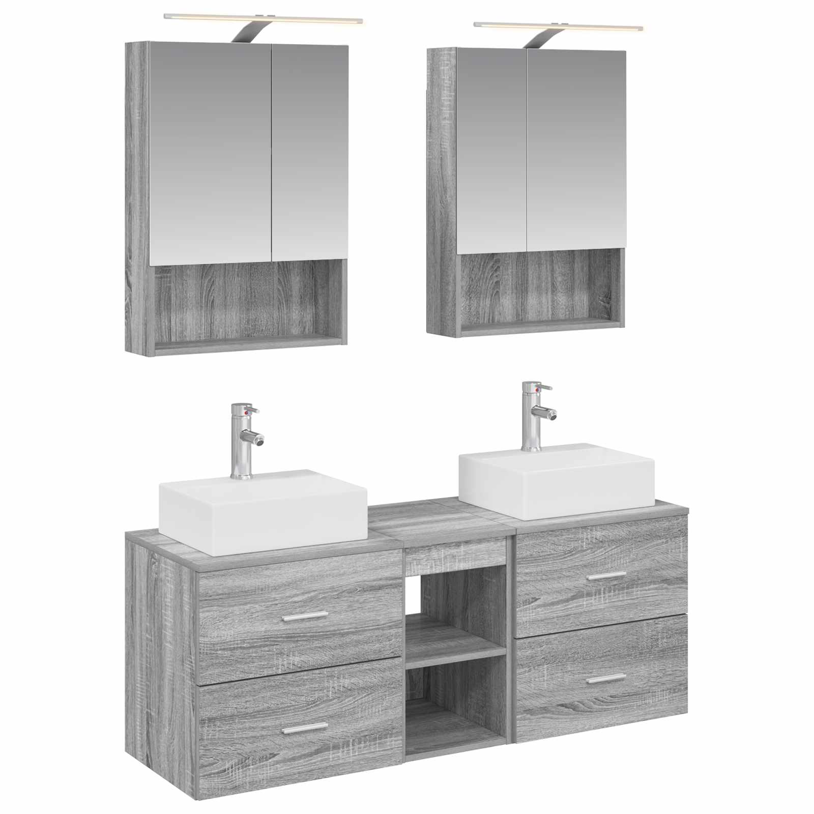 Bathroom Furniture Set 5 Pcs