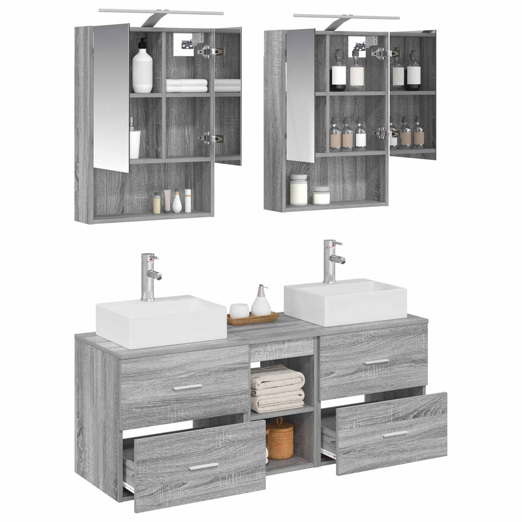 Bathroom Furniture Set 5 Pcs