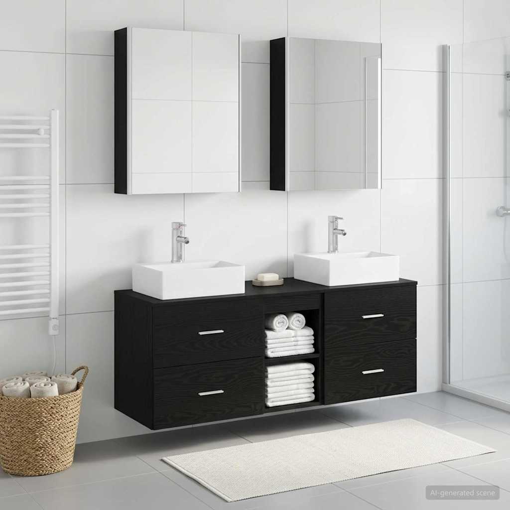 Bathroom Furniture Set 5 Pcs
