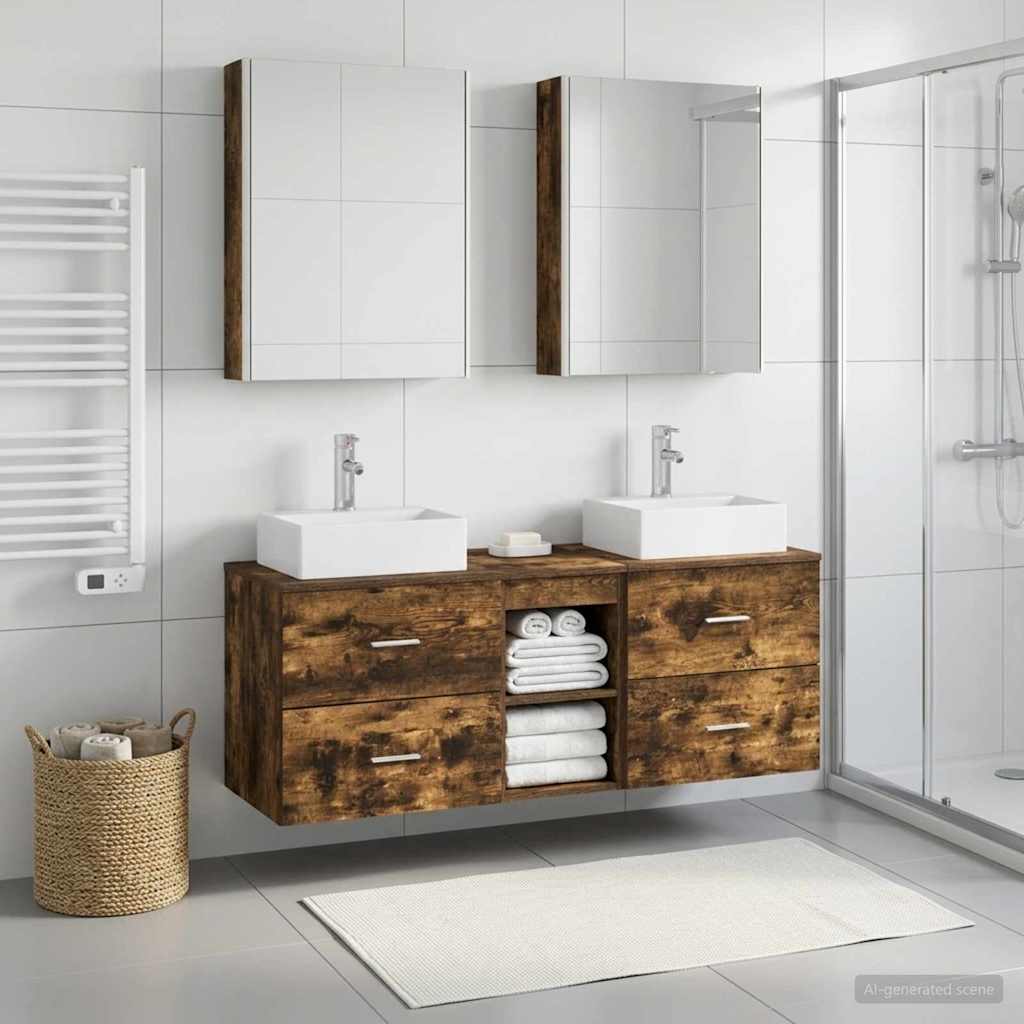 Bathroom Furniture Set 5 Pcs