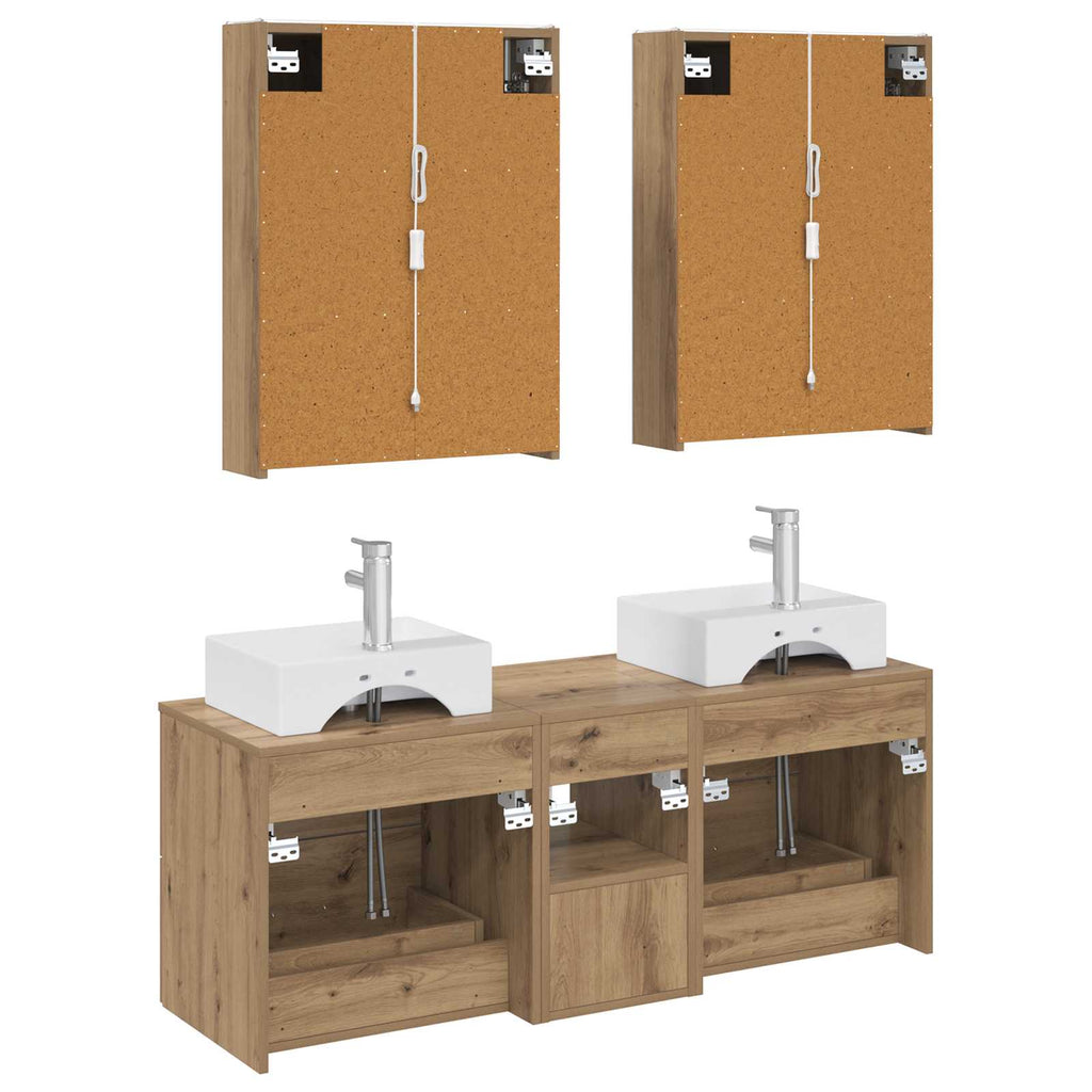 Bathroom Furniture Set 5 Pcs