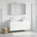 Bathroom Furniture Set 4 Pcs