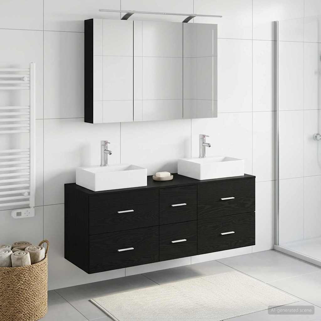 Bathroom Furniture Set 4 Pcs