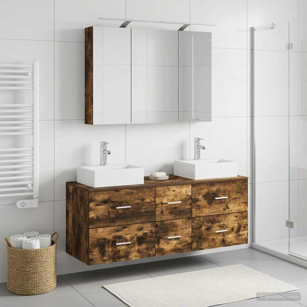 Bathroom Furniture Set 4 Pcs