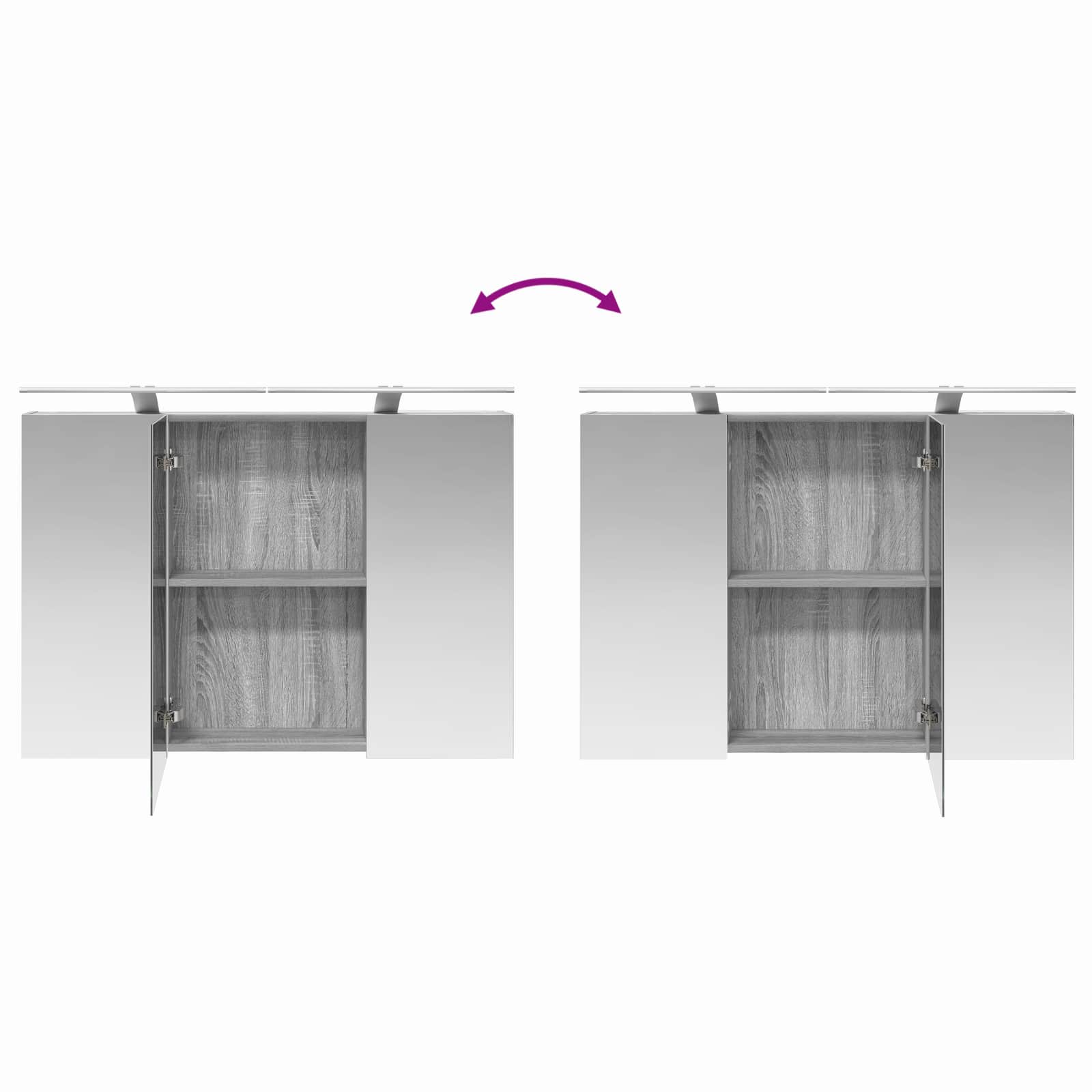 Bathroom Furniture Set 4 Pcs