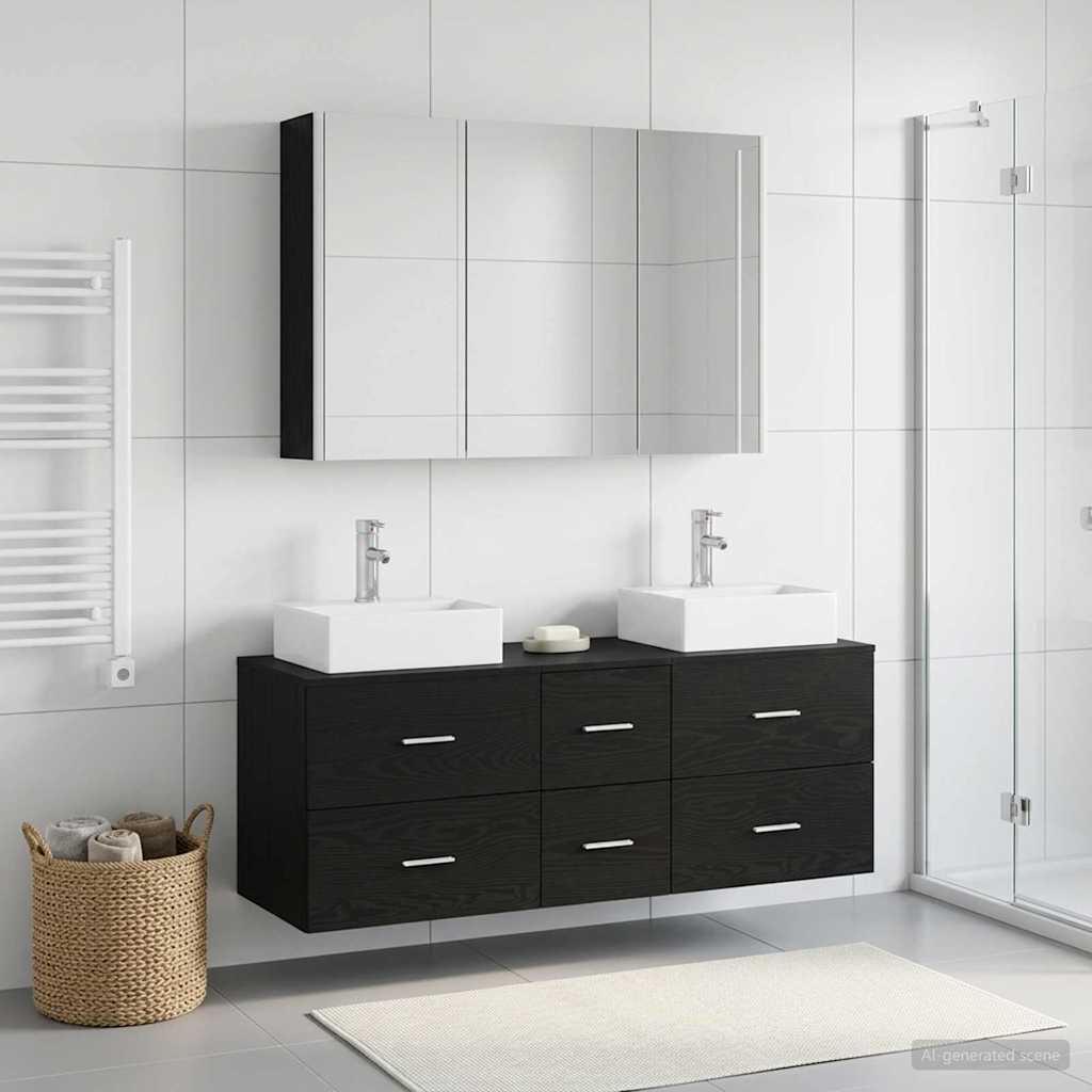 Bathroom Furniture Set 4 Pcs