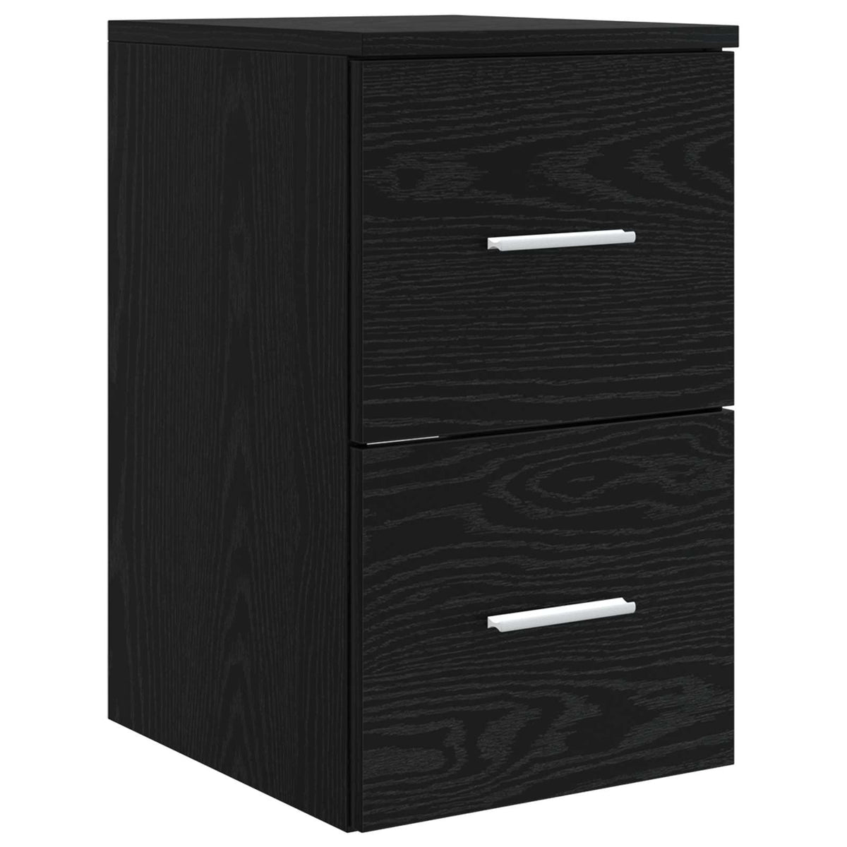 Furniture Set Bathroom 4 Pcs White Artisan Oak Sonoma Oak Concrete Grey LED