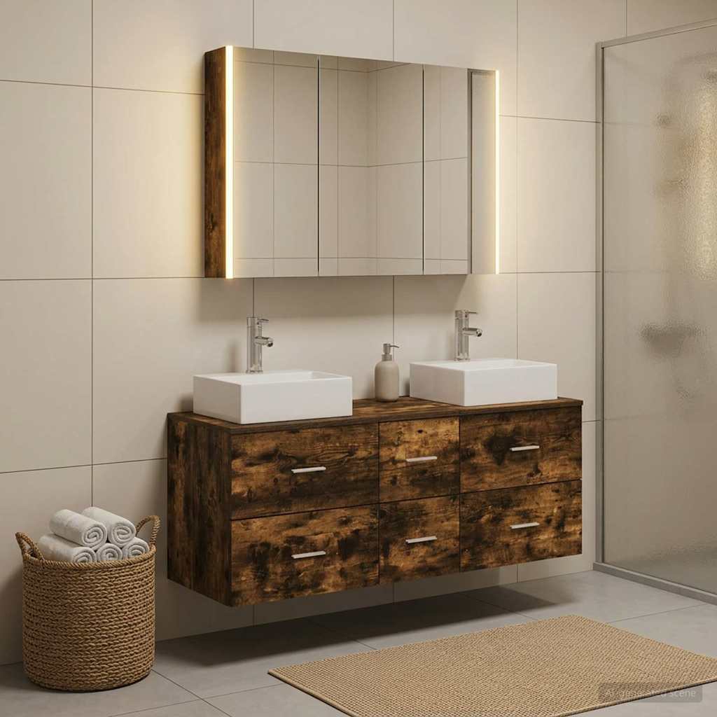 Bathroom Furniture Set 4 Pcs