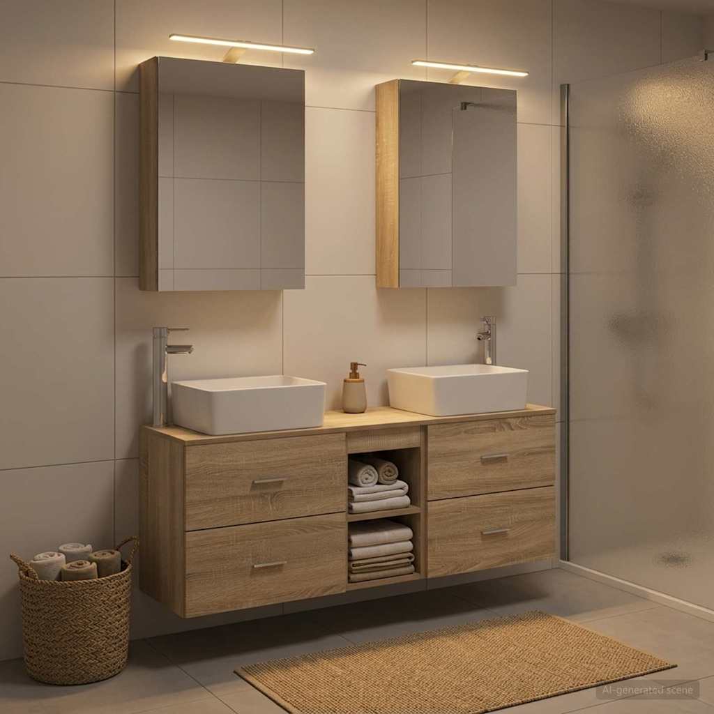 Bathroom Furniture Set 5 Pcs