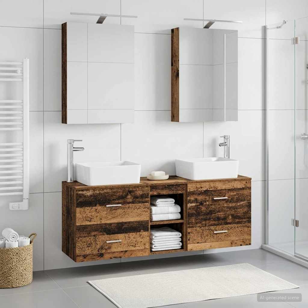 Bathroom Furniture Set 5 Pcs