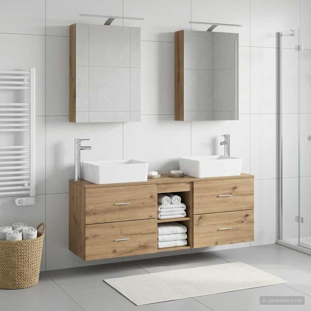 Bathroom Furniture Set 5 Pcs