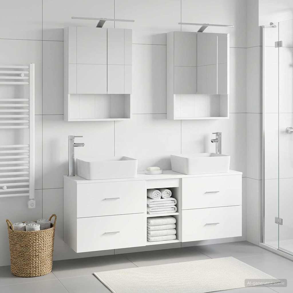 Bathroom Furniture Set 5 Pcs