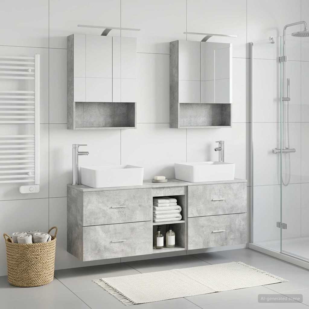 Bathroom Furniture Set 5 Pcs