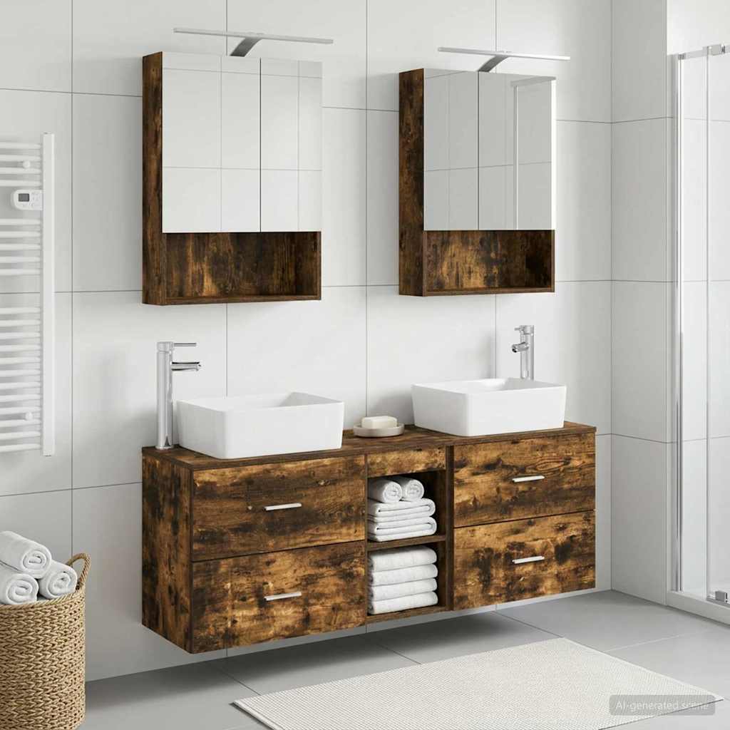 Bathroom Furniture Set 5 Pcs