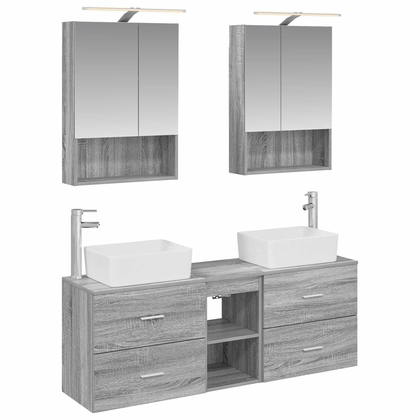 Bathroom Furniture Set 5 Pcs