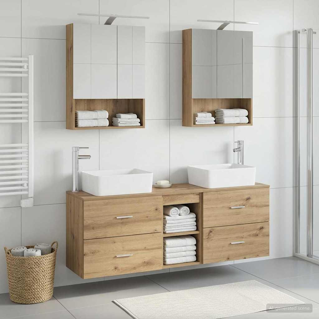 Bathroom Furniture Set 5 Pcs