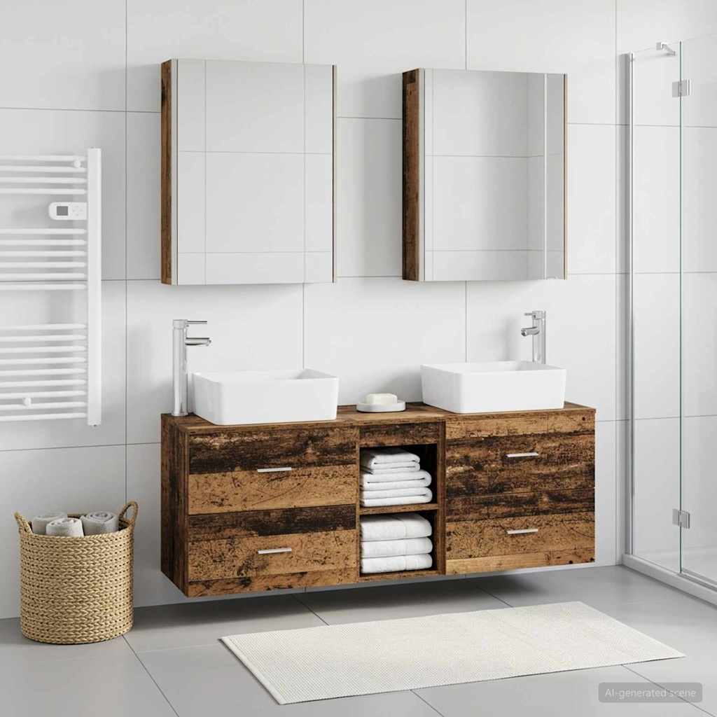 Bathroom Furniture Set 5 Pcs