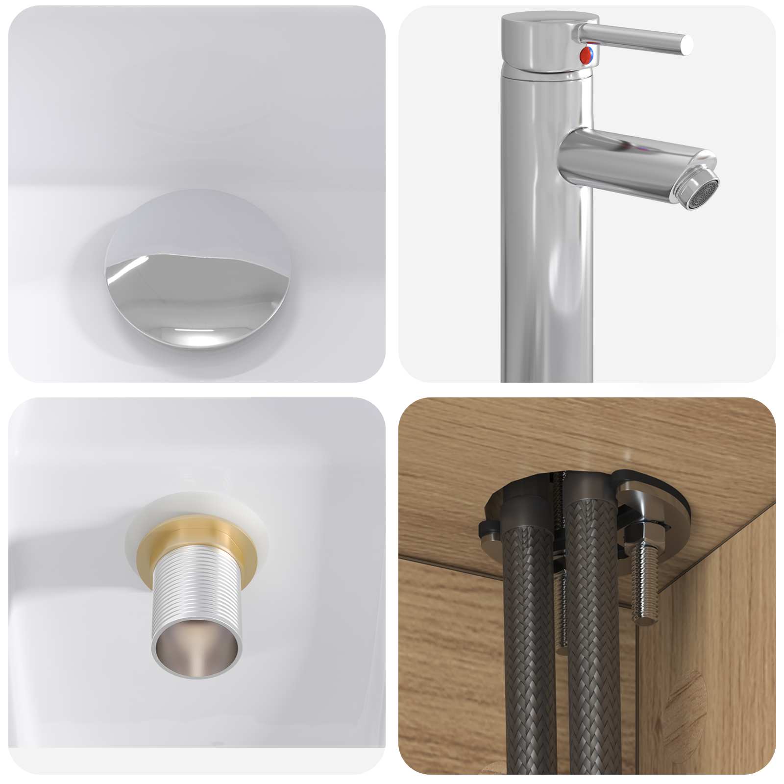 Bathroom Furniture Set 5 Pcs