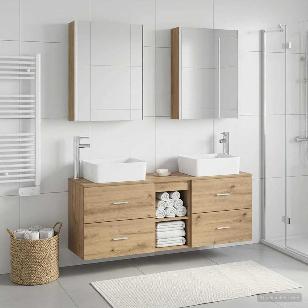 Bathroom Furniture Set 5 Pcs