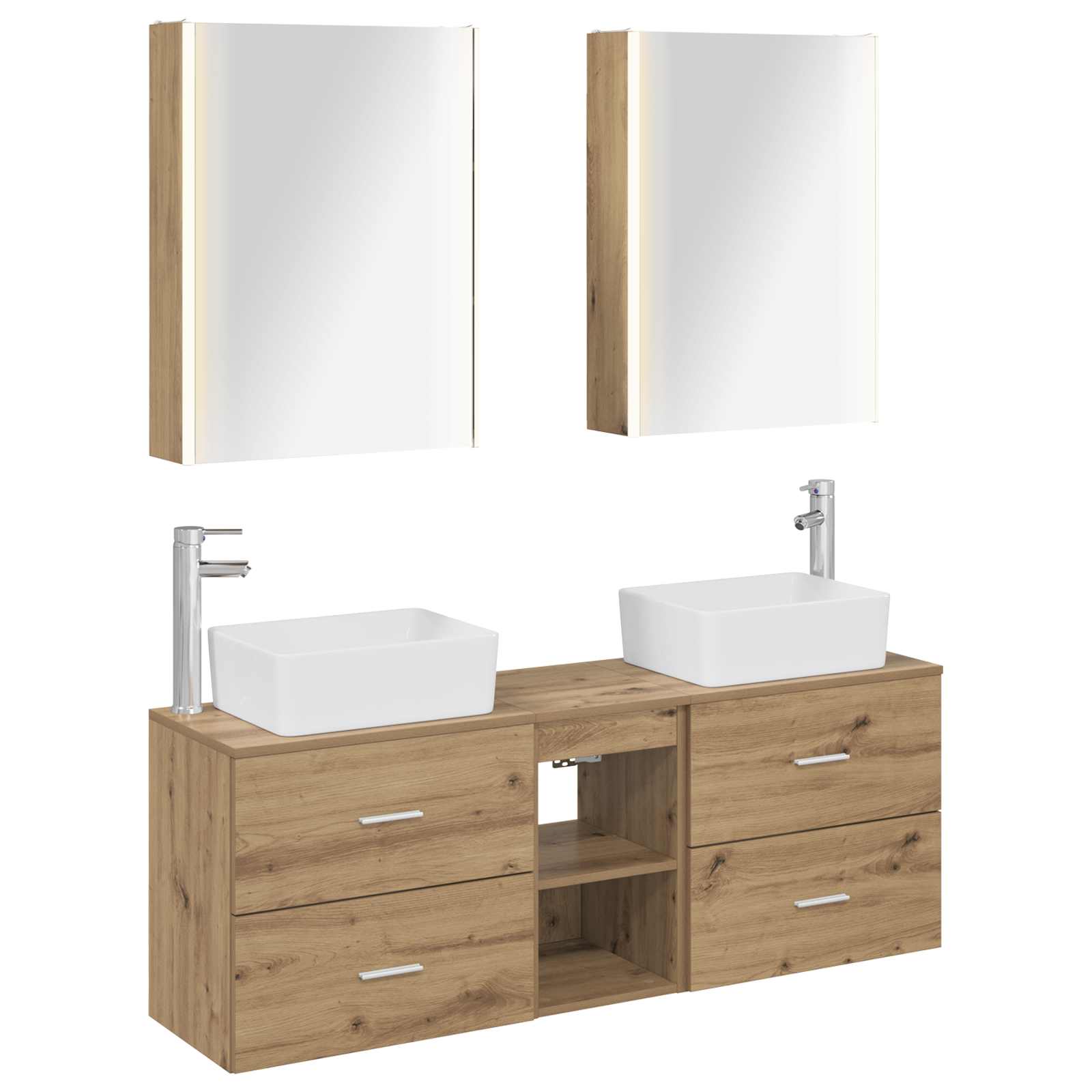 Bathroom Furniture Set 5 Pcs