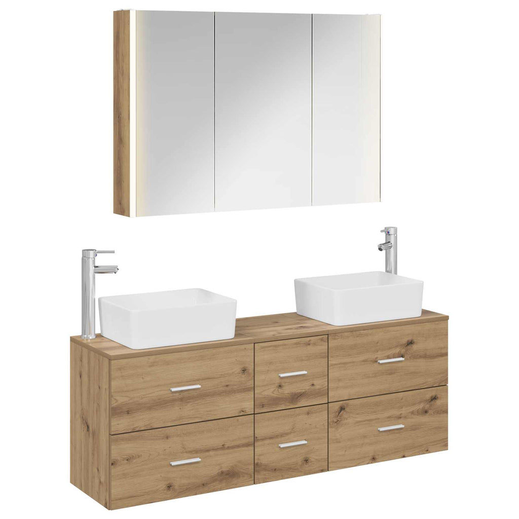 Bathroom Furniture Set 4 Pcs