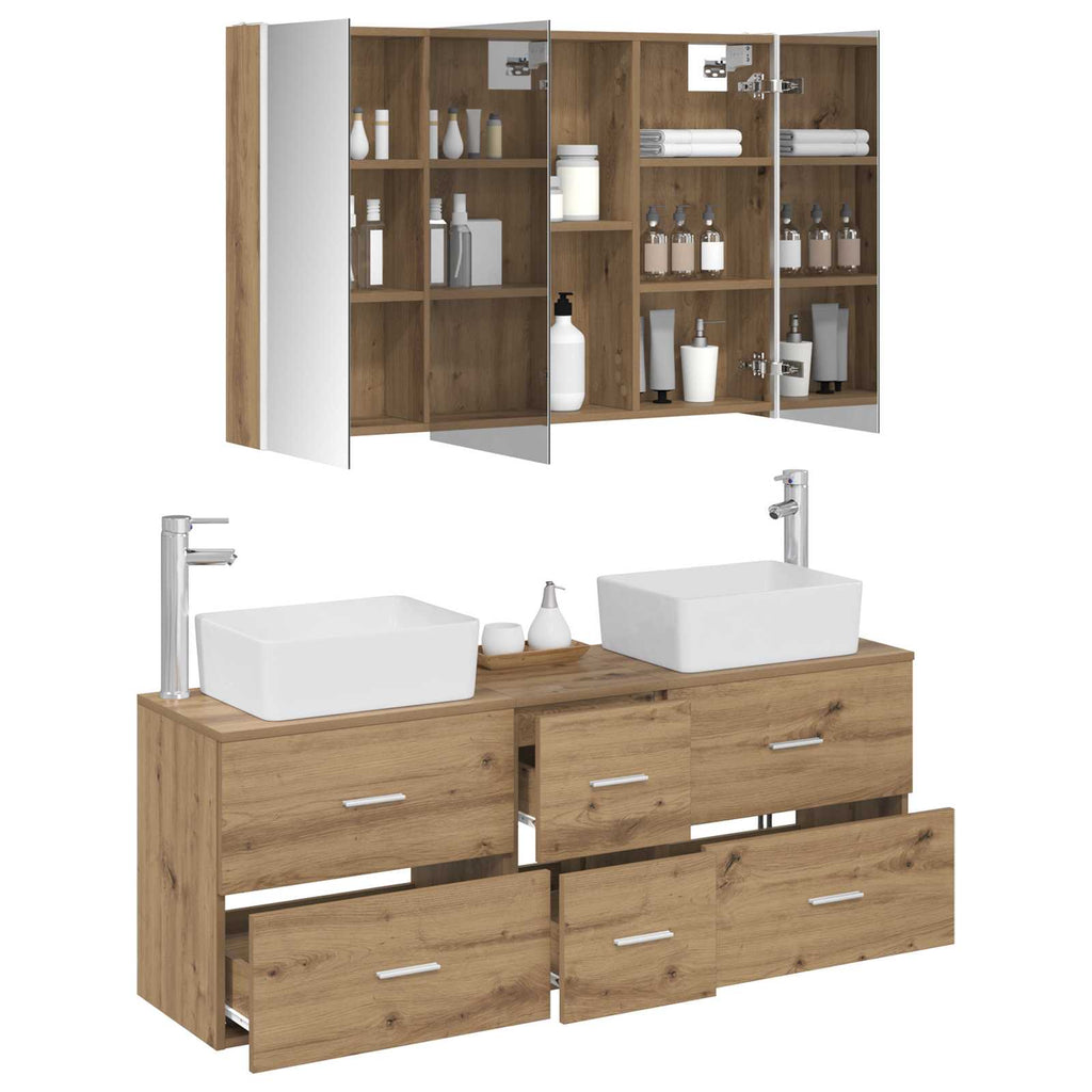 Bathroom Furniture Set 4 Pcs