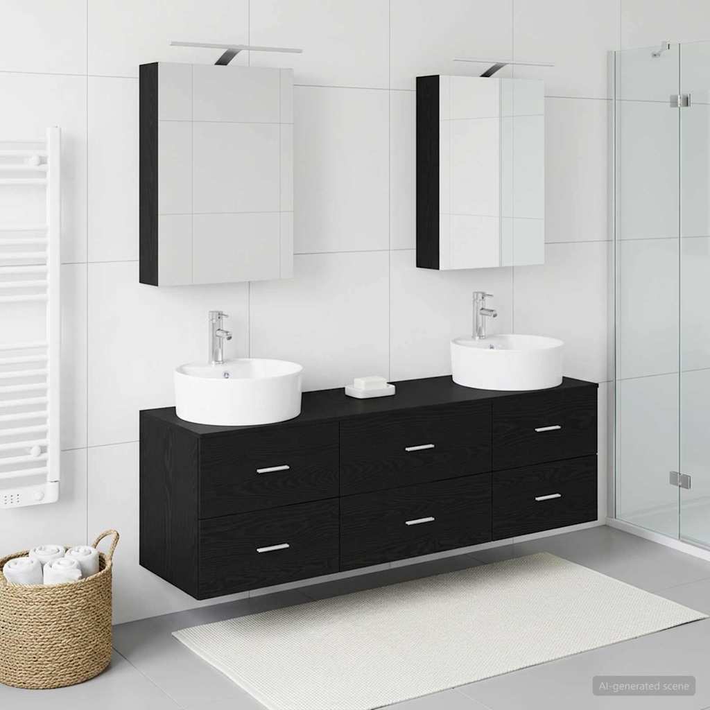 Bathroom Furniture Set 5 Pcs