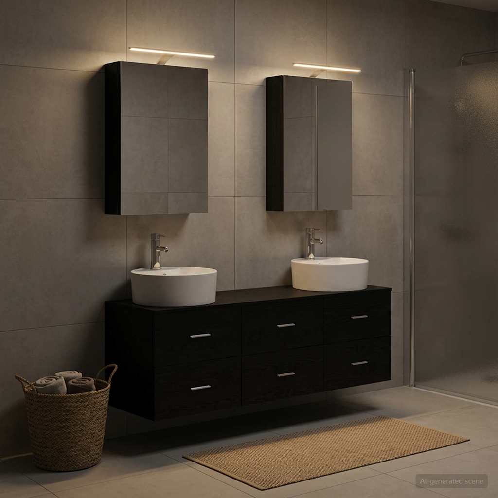 Furniture Set Bathroom 5 Pcs White Sonoma Home Furniture Set Modern Furniture