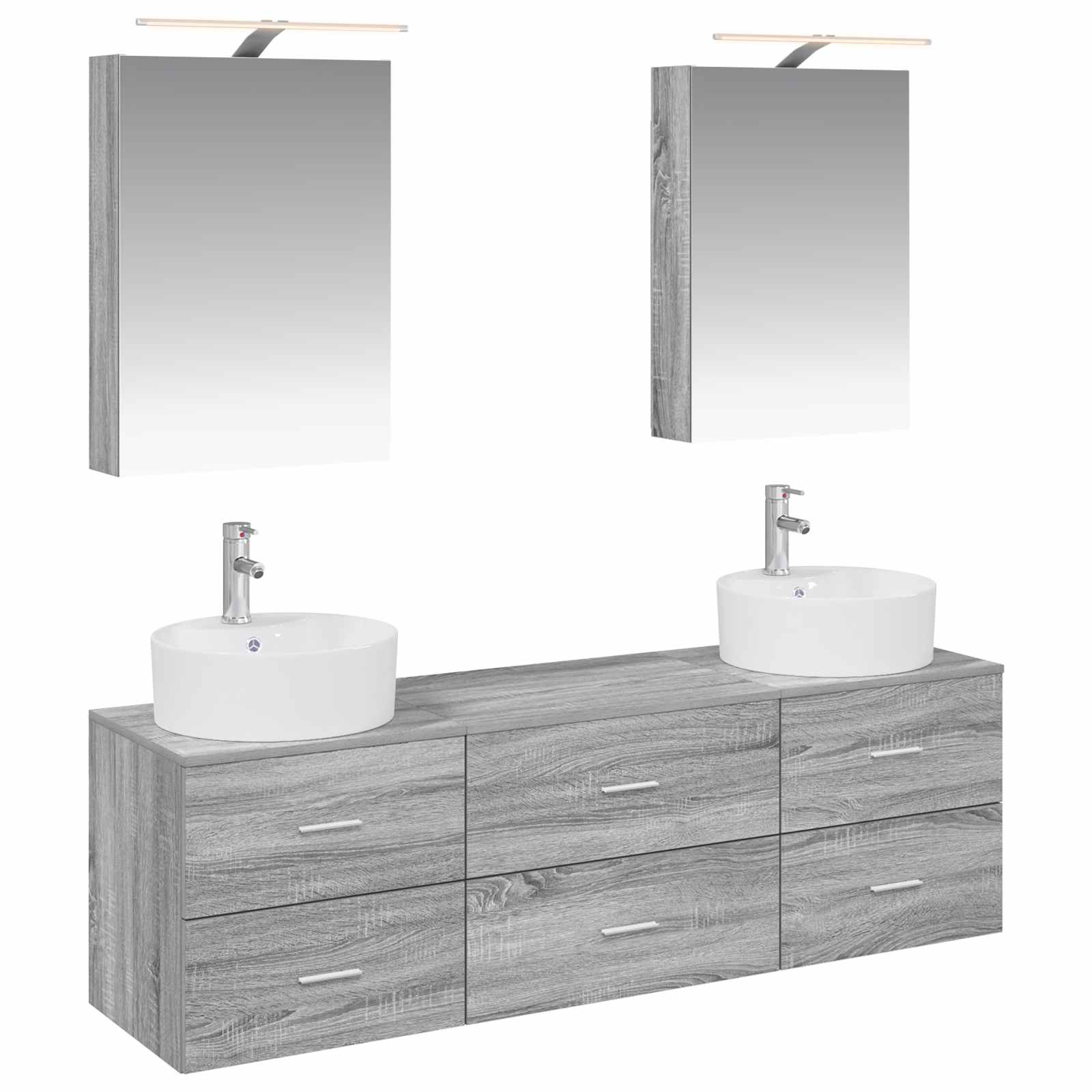 Bathroom Furniture Set 5 Pcs