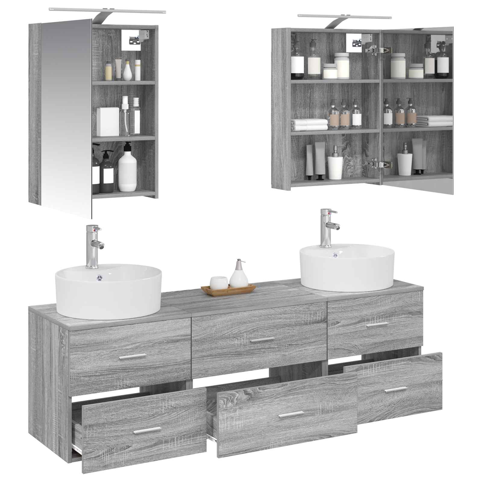 Bathroom Furniture Set 5 Pcs