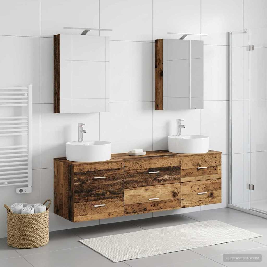 Bathroom Furniture Set 5 Pcs