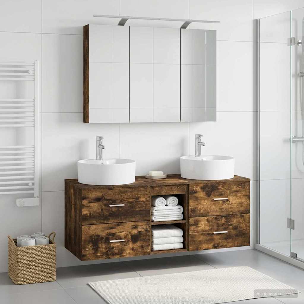 Bathroom Furniture Set 4 Pcs
