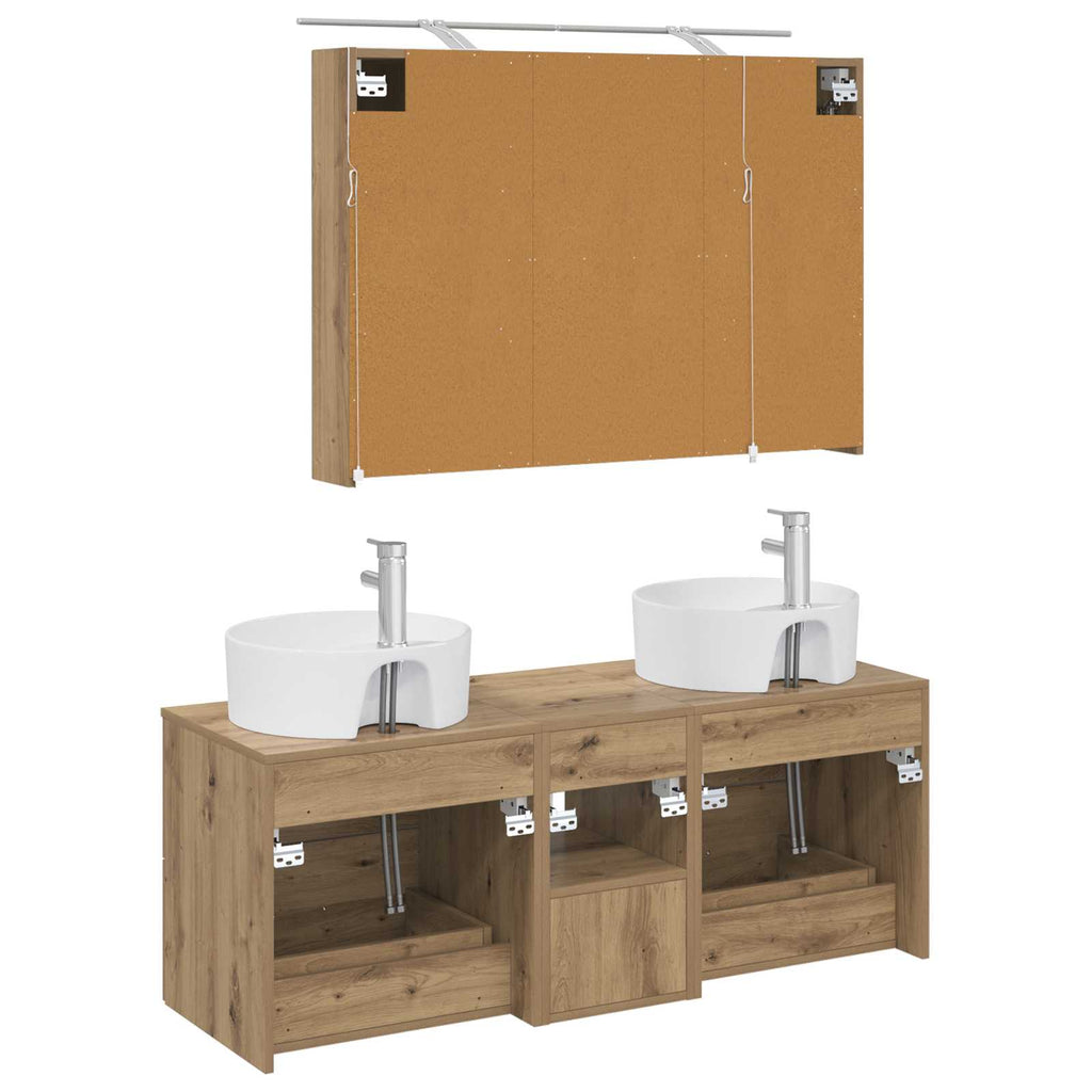 Bathroom Furniture Set 4 Pcs
