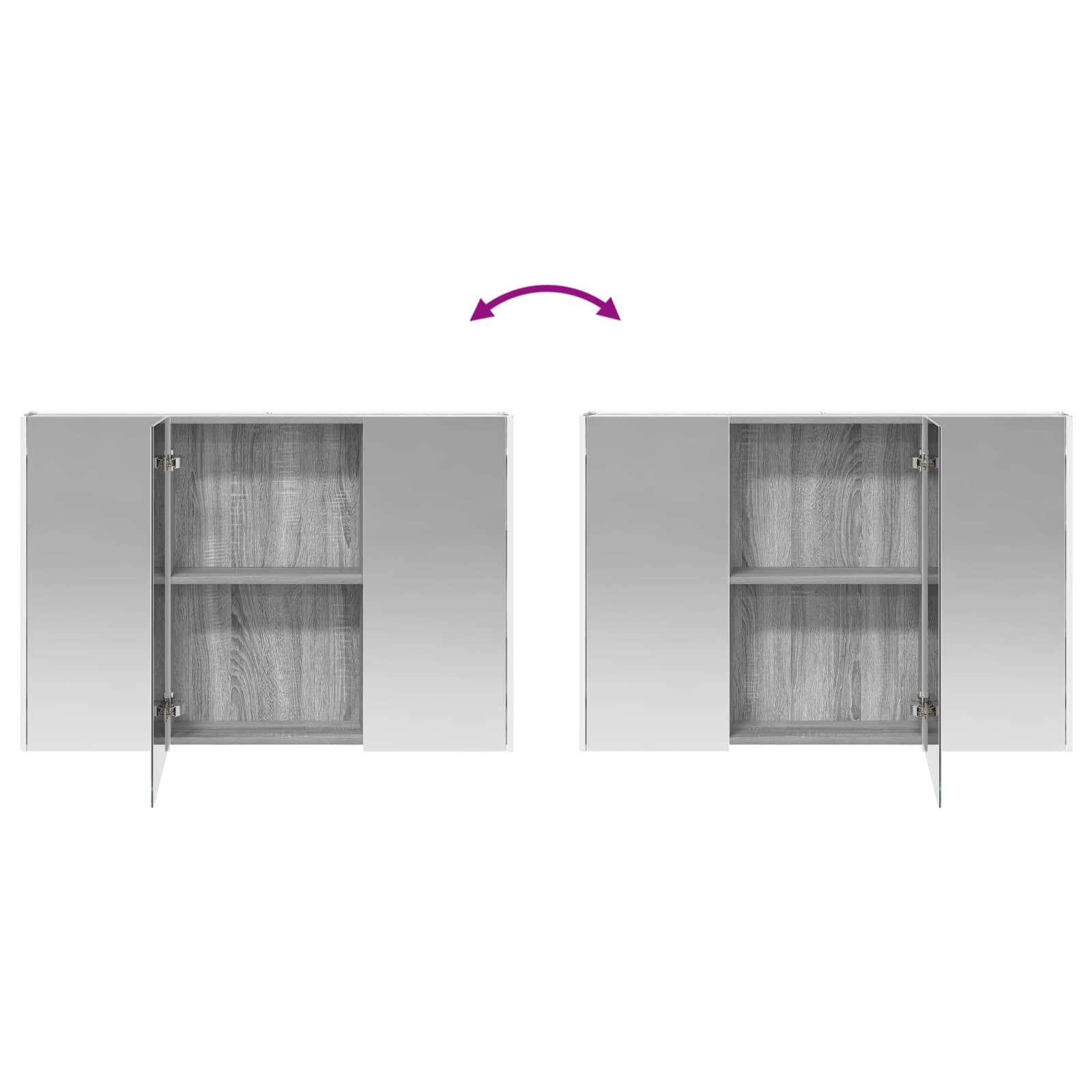 Bathroom Furniture Set 4 Pcs