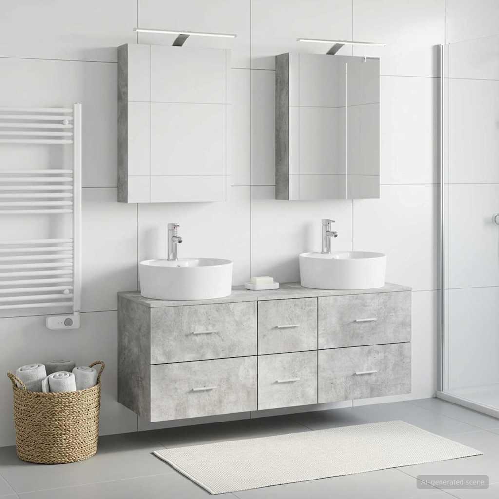 Bathroom Furniture Set 5 Pcs