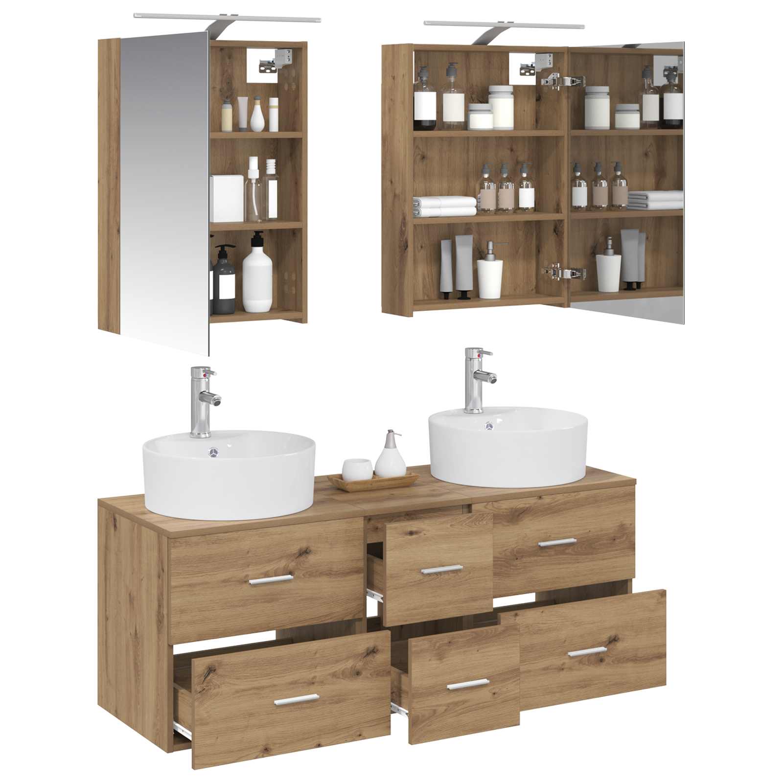 Bathroom Furniture Set 5 Pcs