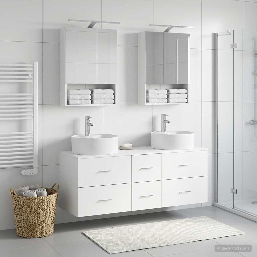 Bathroom Furniture Set 5 Pcs