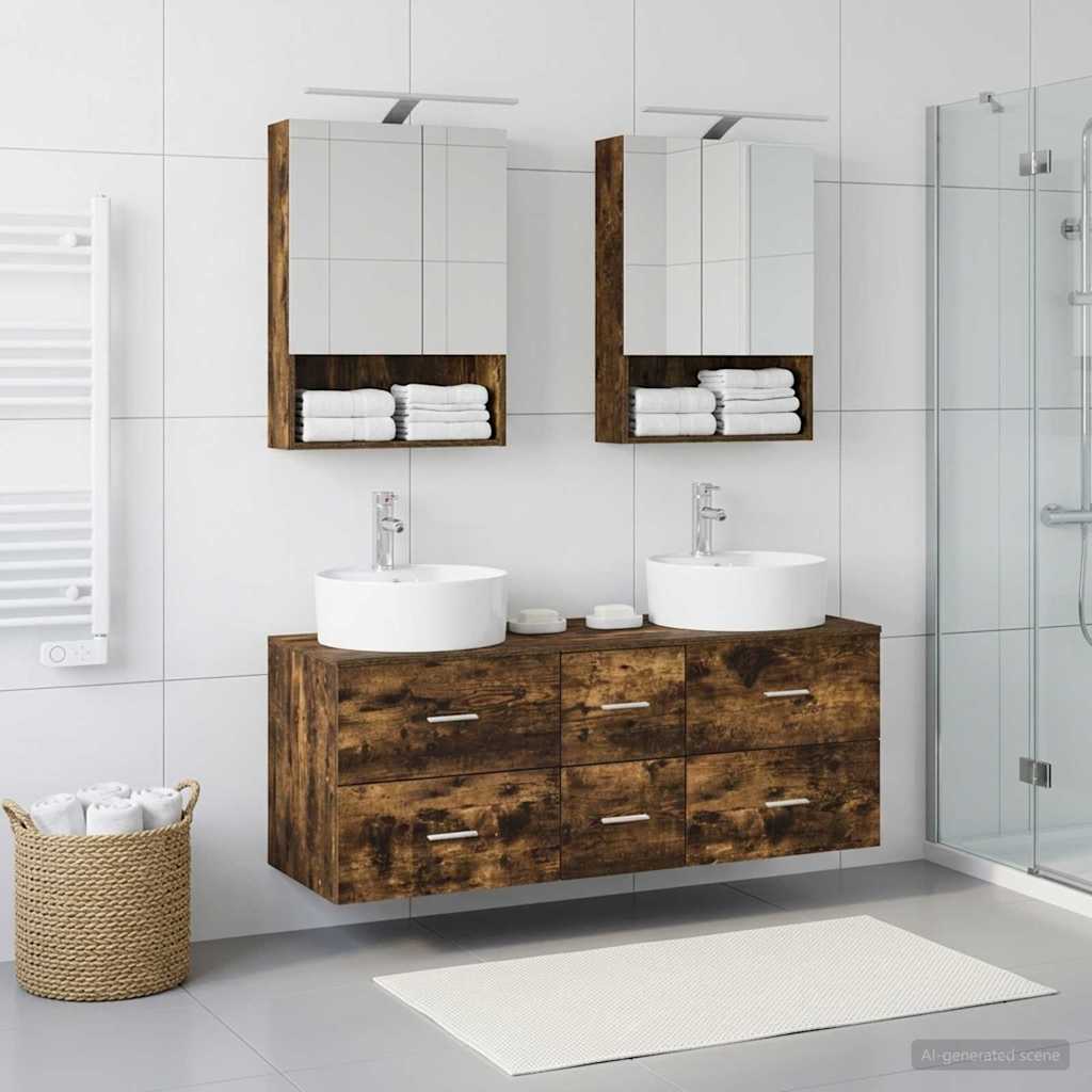Bathroom Furniture Set 5 Pcs
